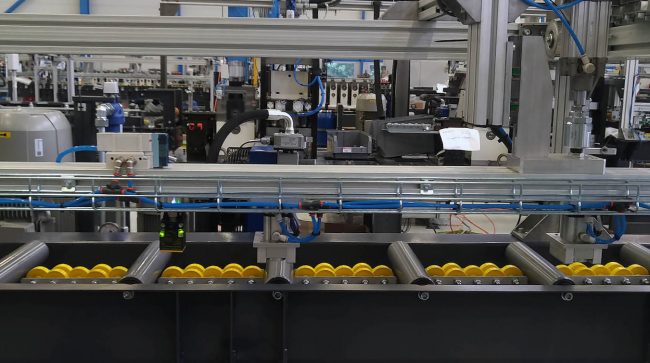 Disposizione delle macchine: layout del prodotto