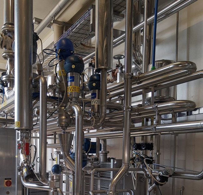 Progettazione sistema tubazioni negli impianti industriali