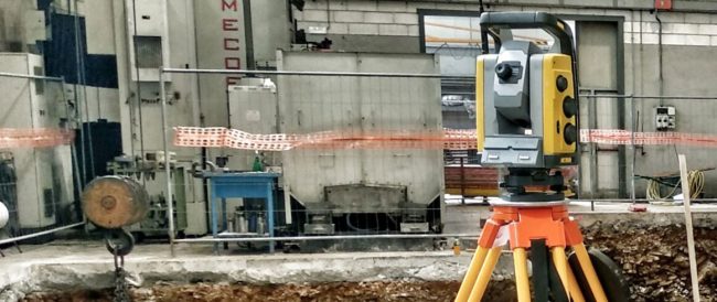 Rilievo di impianti industriali complessi