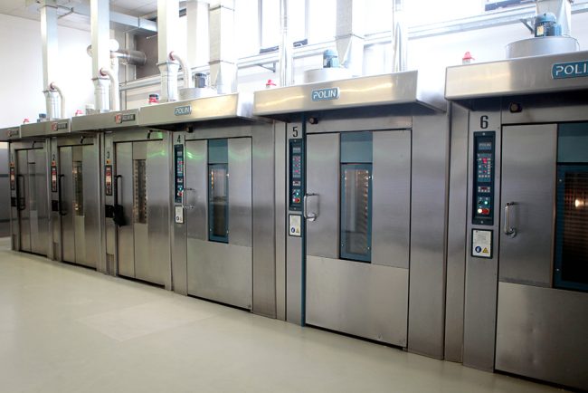 Progettazione impianti produzione prodotti da forno