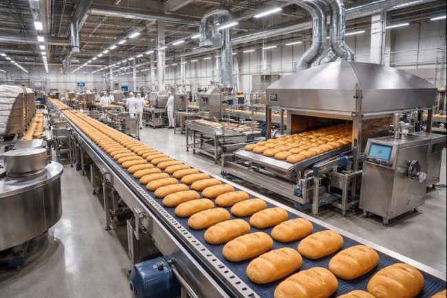 Progettazione impianti industriali di panificazione