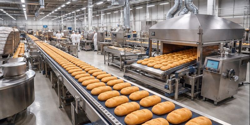 Progettazione impianti industriali di panificazione