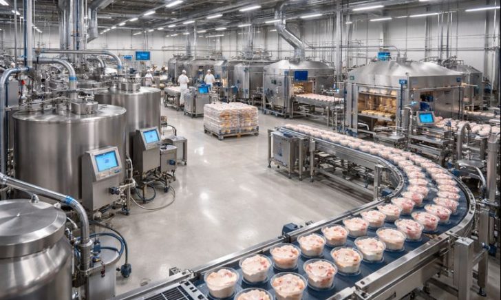 Progettazione impianti industriali produzione gelato