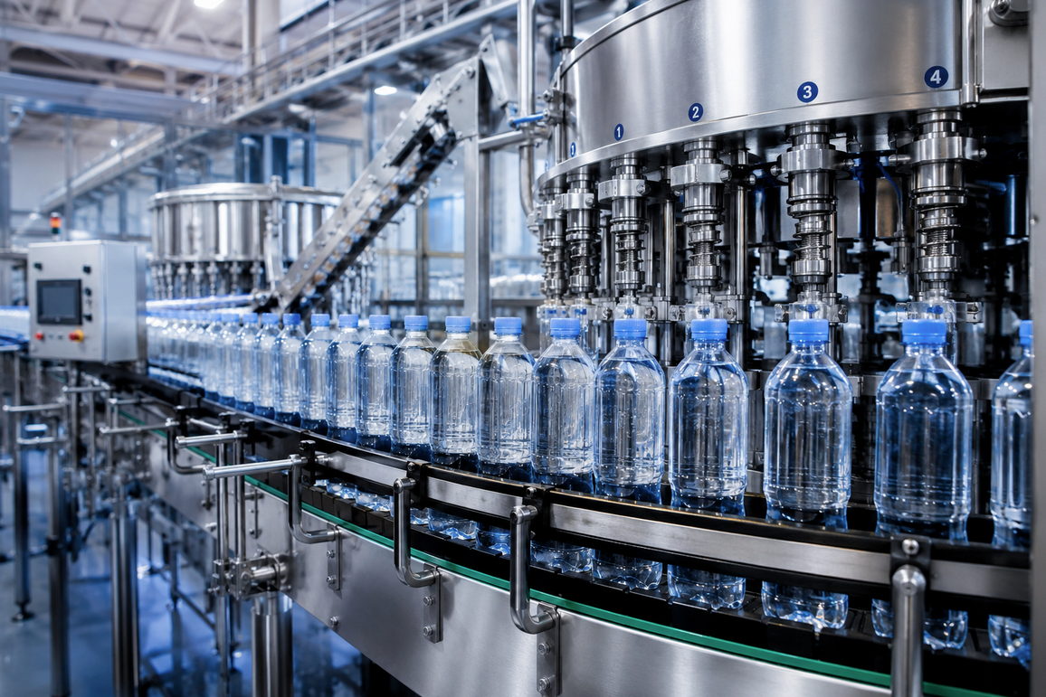 Progettazione impianti di imbottigliamento