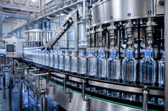 Progettazione impianti di imbottigliamento