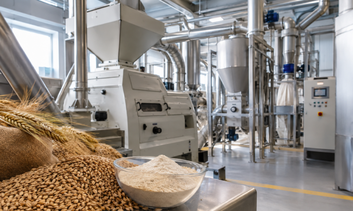 Progettazione impianti produzione farine malto